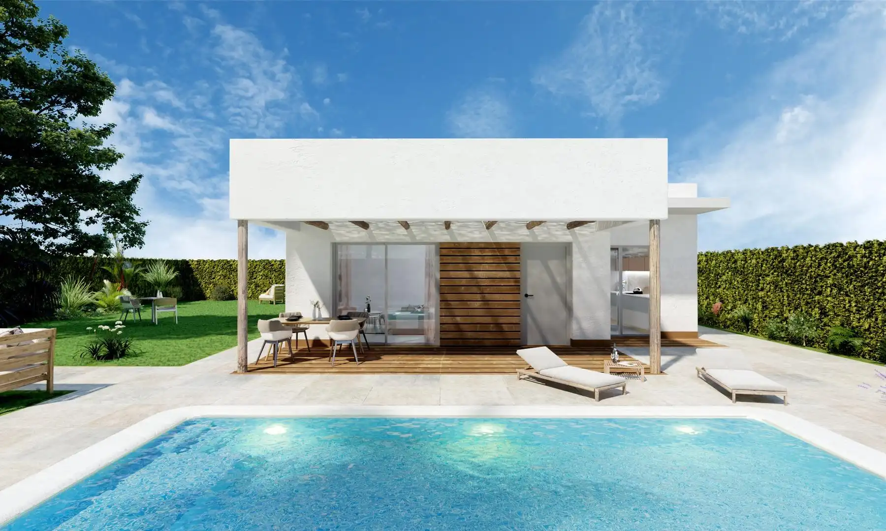 Chalet con piscina en venta en Hondón de las Nieves / El Fondó de les Neus