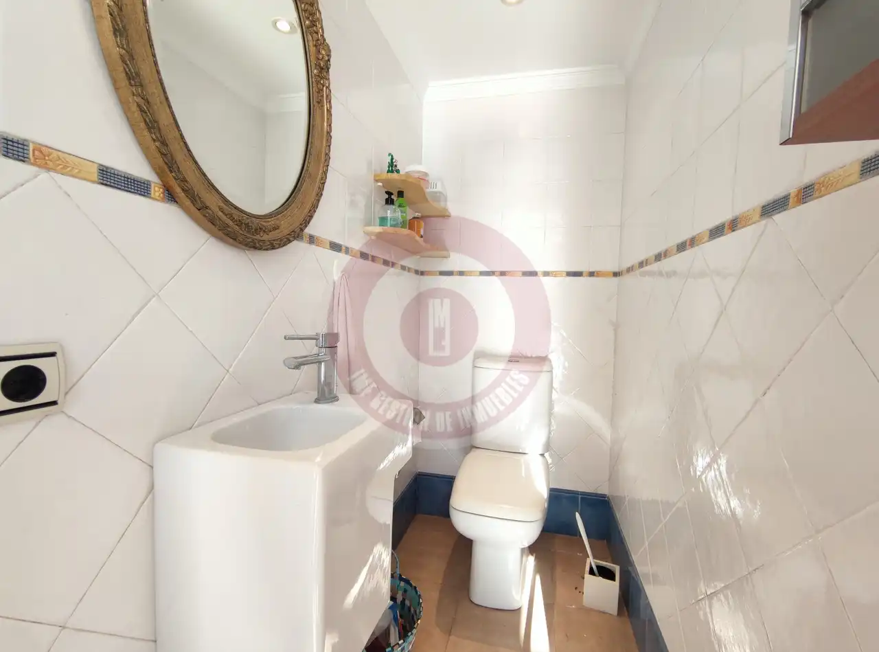 Baño de Casa o chalet en venta en Vélez-Málaga con Aire acondicionado, Jardín privado y Terraza