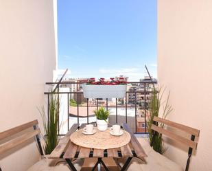 Balcony of Attic for sale in  Barcelona Capital  with Air Conditioner, Terrace and Balcony