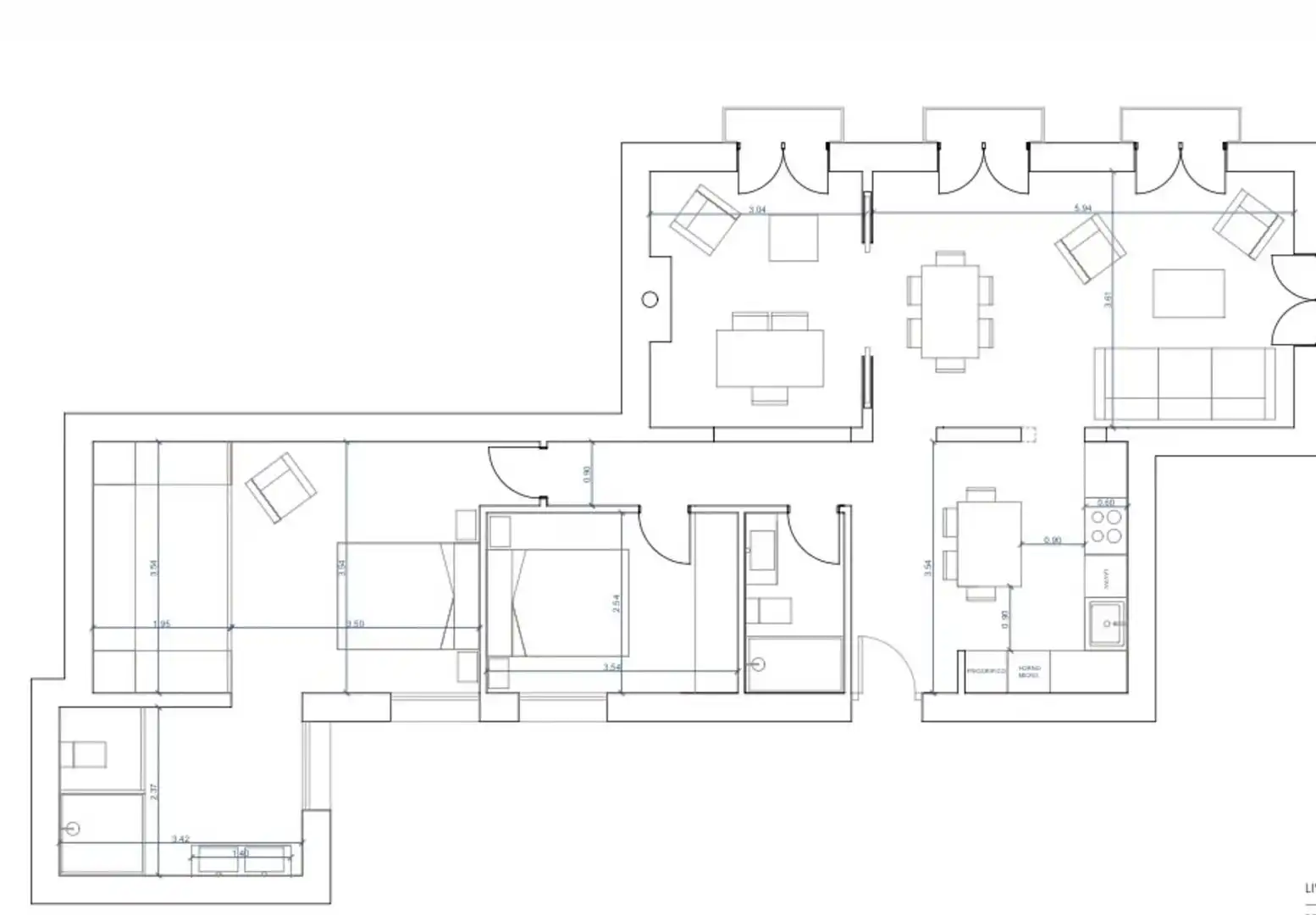 Apartament amb ascensor en venda a Calle de Lope de Vega, imagen 41