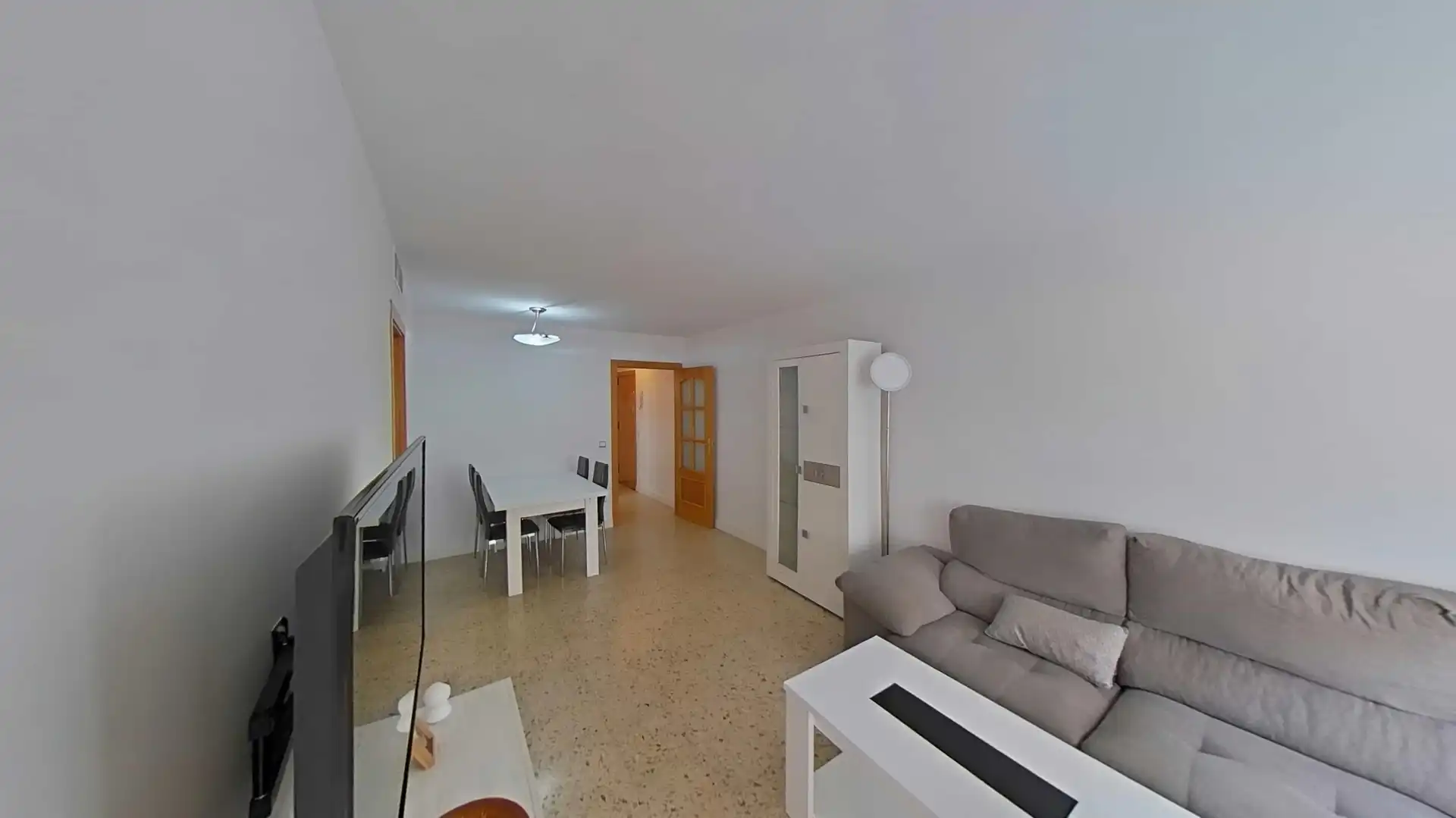 Sala de estar de Piso en venta en Pineda de Mar con Piscina y Balcón