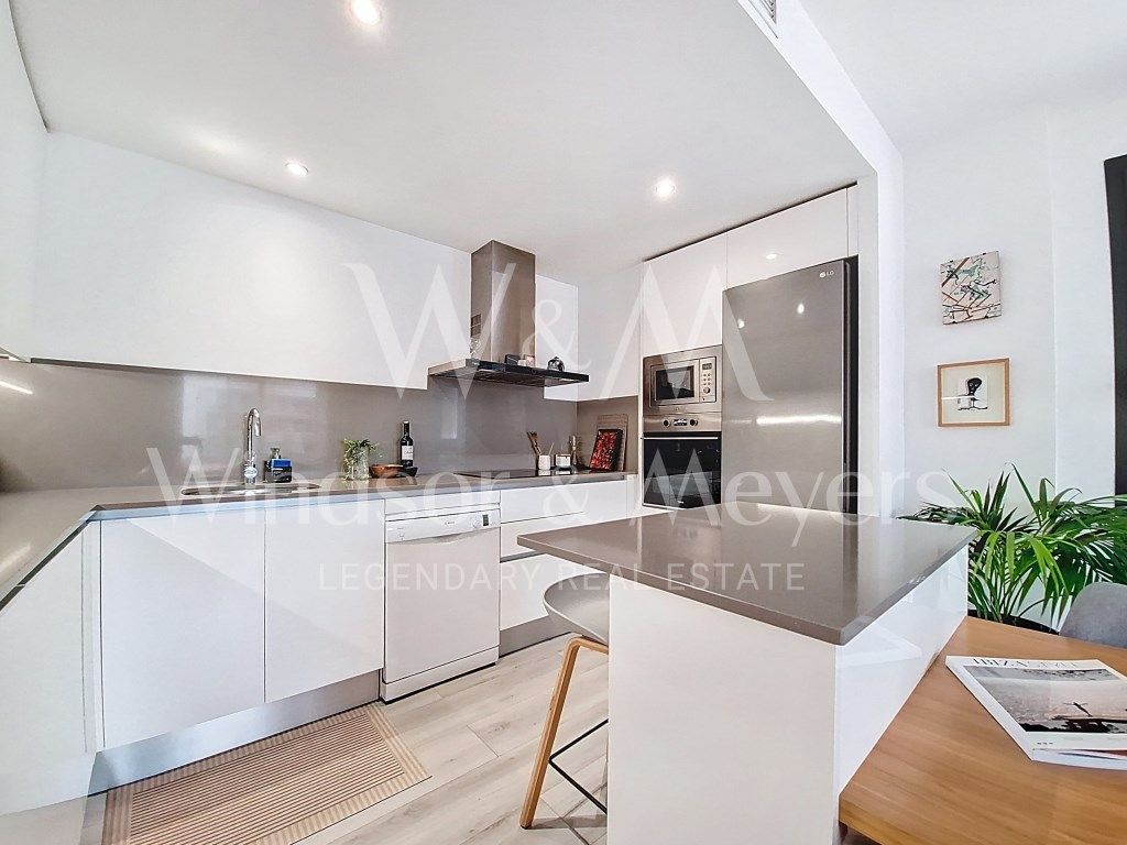 Kitchen of Flat for sale in Santa Eulària des Riu  with Air Conditioner, Swimming Pool and Balcony