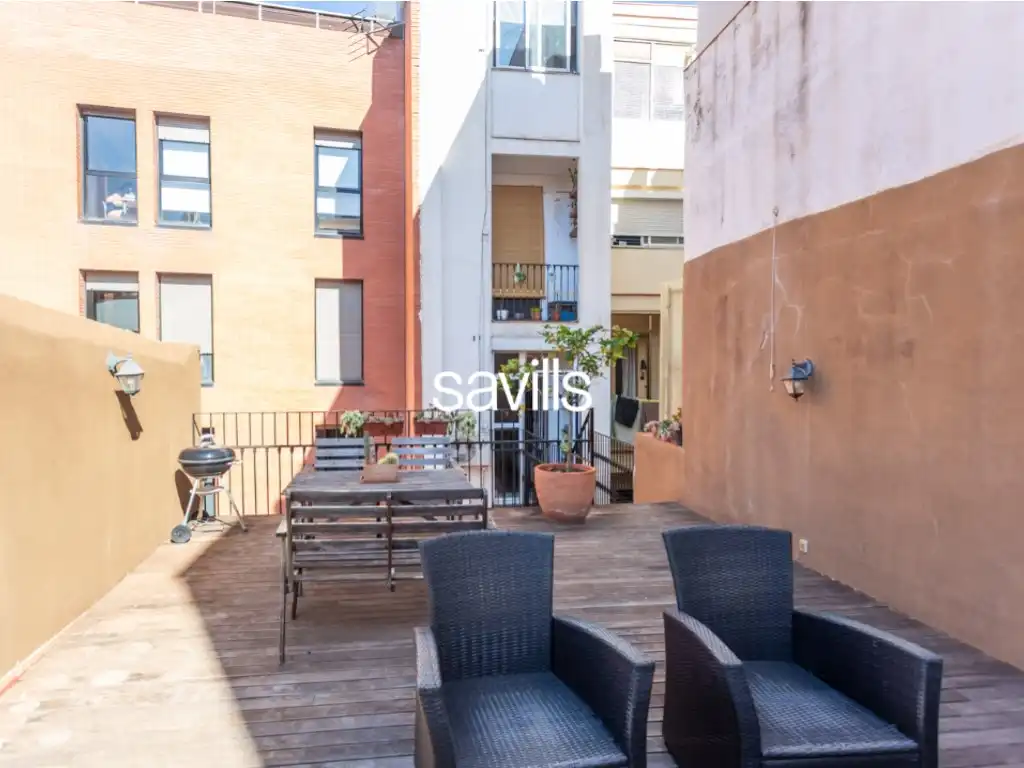 Terraza de Apartamento en venta en Barcelona con Aire acondicionado y Terraza