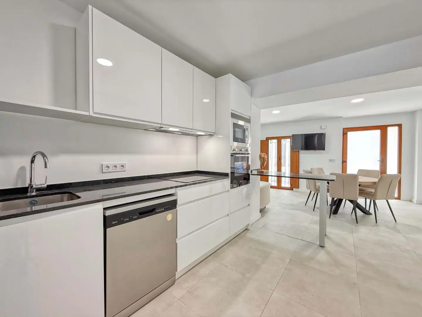 Cocina de Finca rústica en venta en Jávea / Xàbia con Aire acondicionado, Calefacción y Terraza