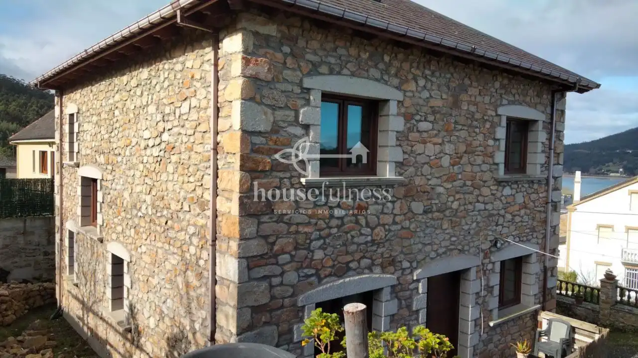 Exterior view of Houses for sale in O Vicedo   with Heating, Private garden and Storage room