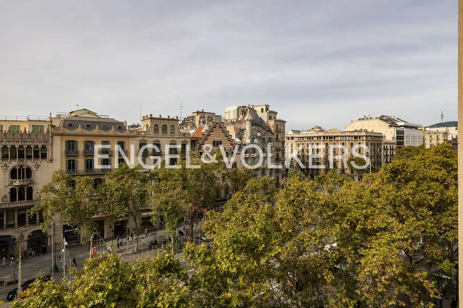 Vista exterior de Loft de alquiler en Eixample