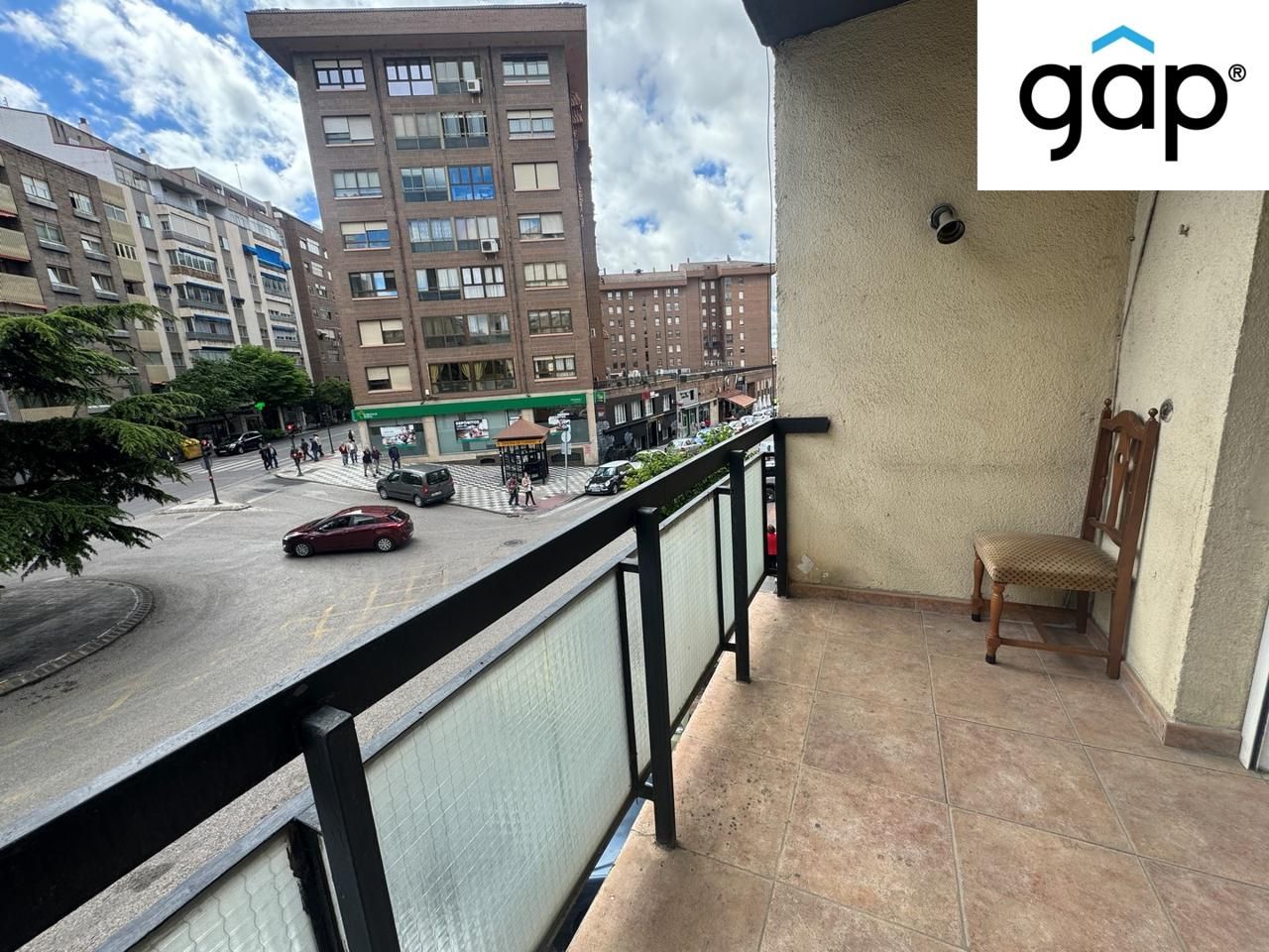 Exterior view of Flat to rent in Cuenca Capital  with Heating, Terrace and Furnished