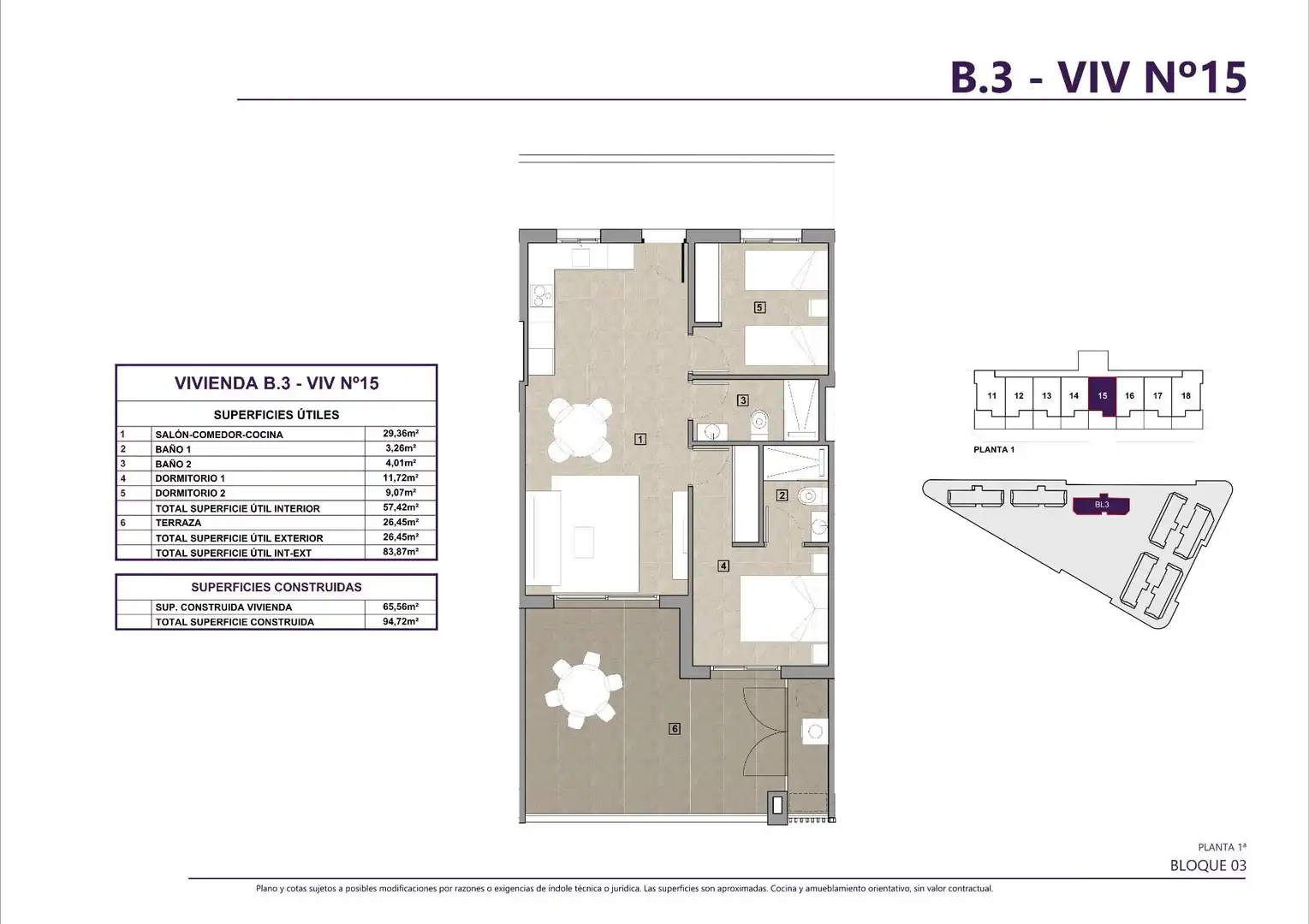 Apartamento con piscina en venta en Nueva Torrevieja - Aguas Nuevas, imagen 47