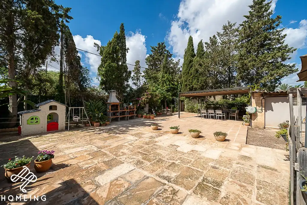 Terrassa de Finca rústica en venda en Llucmajor amb Aire condicionat, Calefacció i Jardí privat