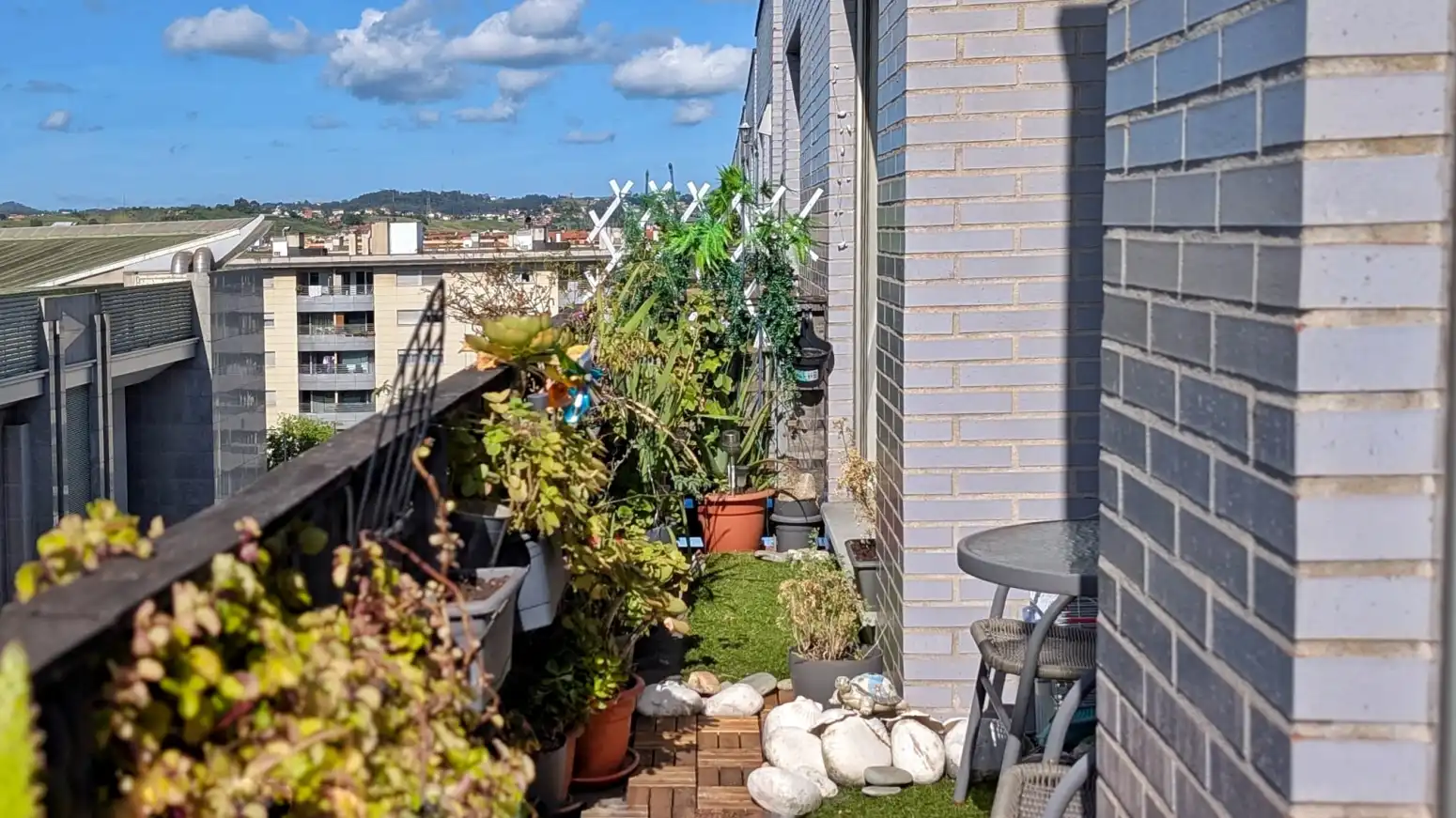 Balcony of Attic for sale in Santander  with Heating, Parquet flooring and Terrace
