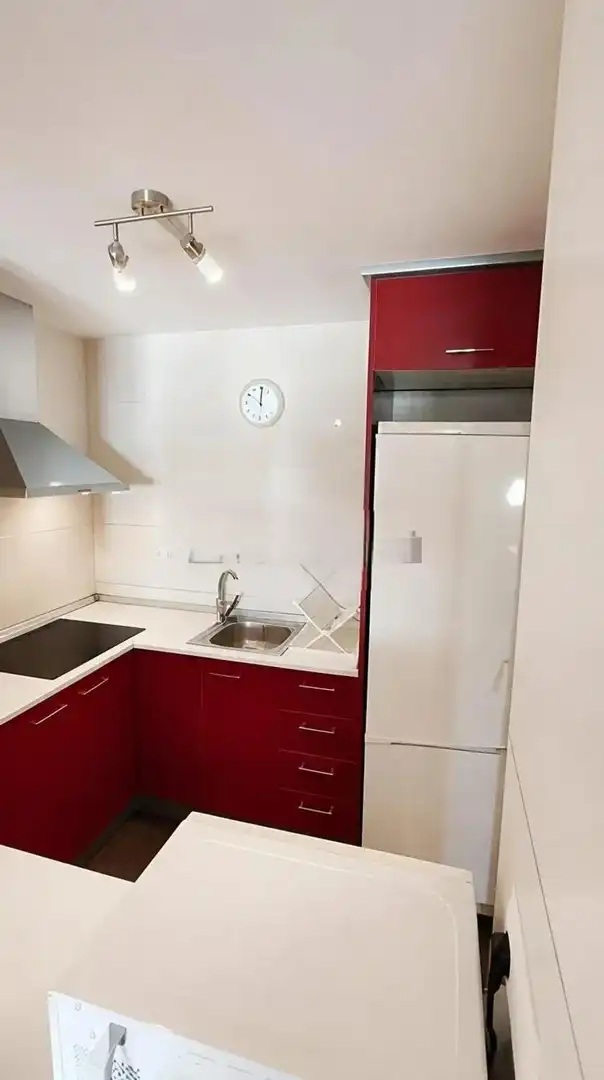Cuina de Apartament de lloguer en Granada amb Aire condicionat, Calefacció i Moblat