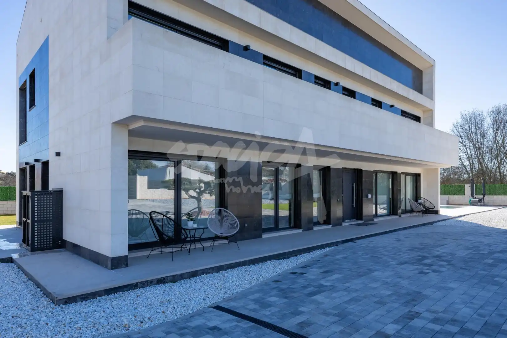 Vista exterior de Casa o xalet en venda en Colmenarejo amb Calefacció, Jardí privat i Terrassa