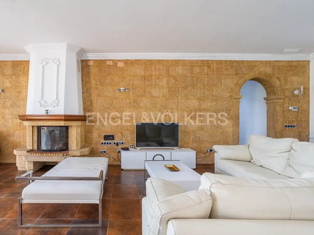 Living room of Houses for sale in Dénia  with Air Conditioner, Heating and Private garden