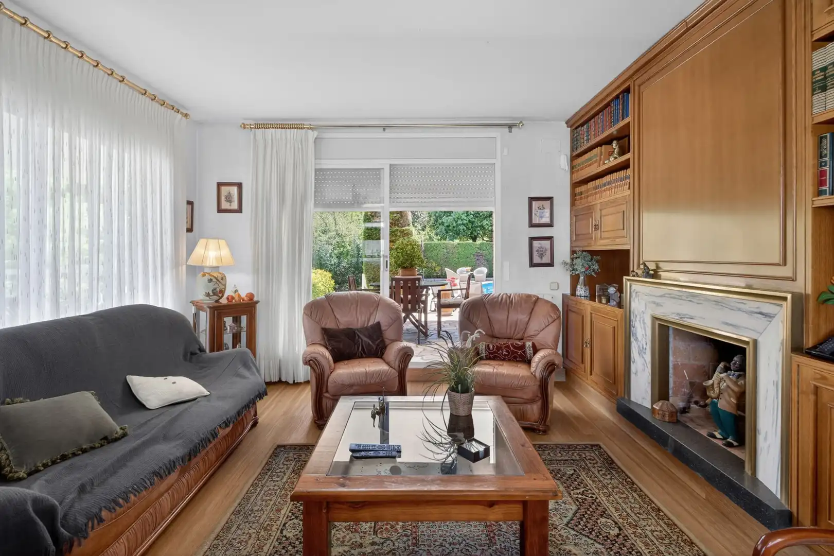 Wohnzimmer von Haus oder Chalet zum Verkauf in Quart mit Klimaanlage, Heizung und Abstellraum
