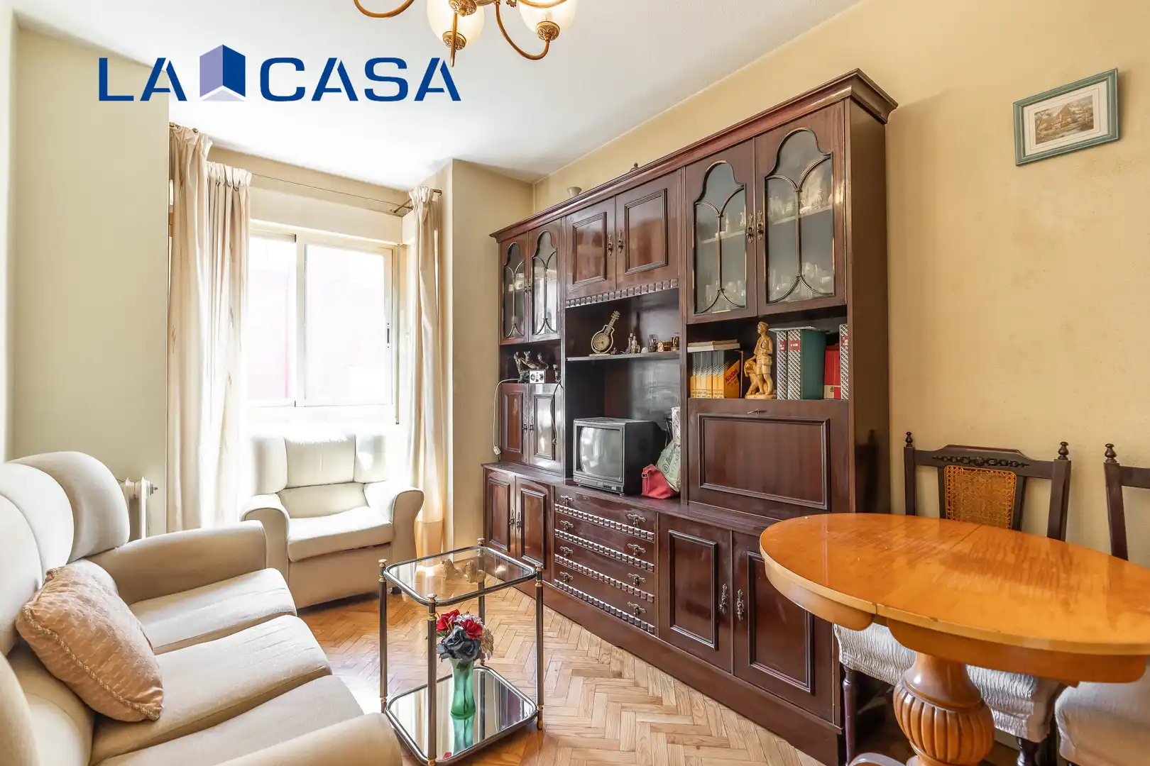 Sala de estar de Piso en venta en Madrid con Calefacción y Balcón