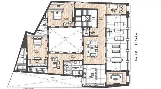Ático con terraza en venta en Calle Alcalá, imagen 62