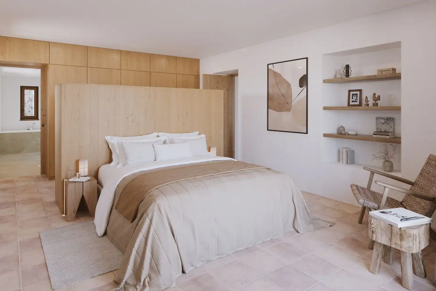 Dormitori de Casa o xalet en venda en Son Servera amb Aire condicionat, Calefacció i Terrassa