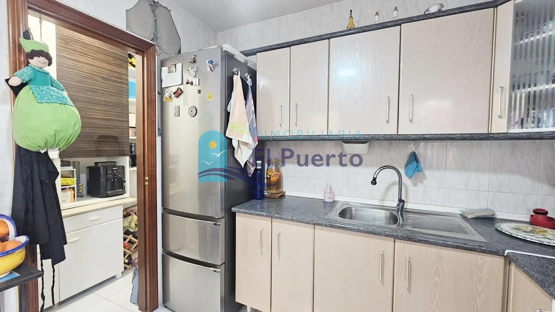 Cocina de Dúplex en venta en Mazarrón con Jardín privado, Terraza y Amueblado