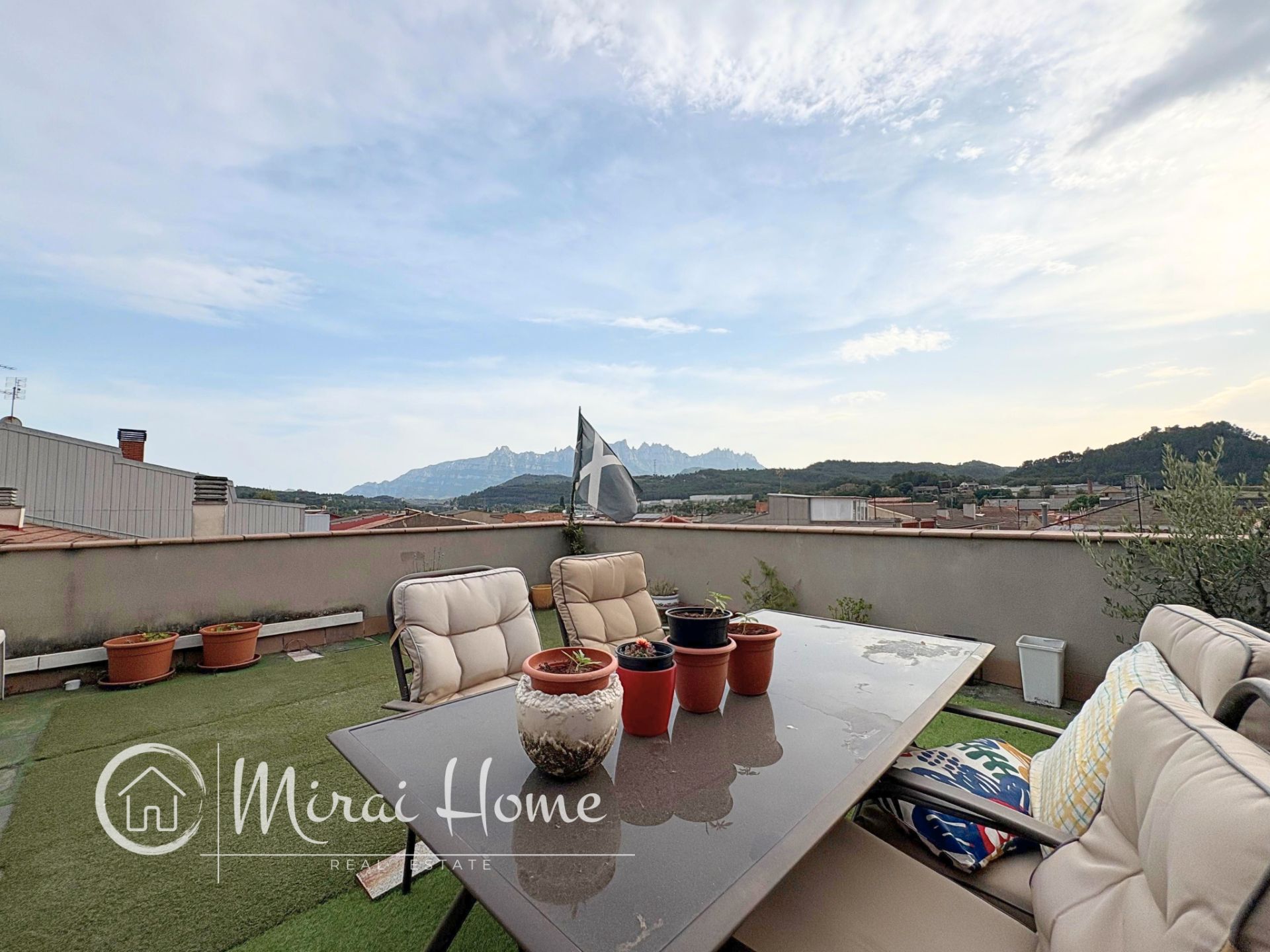 Terrace of Duplex for sale in Sant Vicenç de Castellet  with Air Conditioner, Heating and Terrace