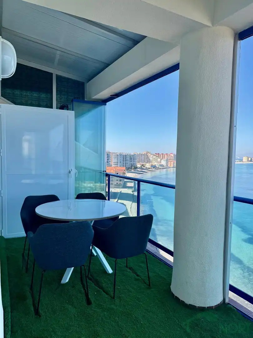 Terrasse von Dachboden zum Verkauf in La Manga del Mar Menor mit Terrasse, Möbliert und Gemeinschaftspool