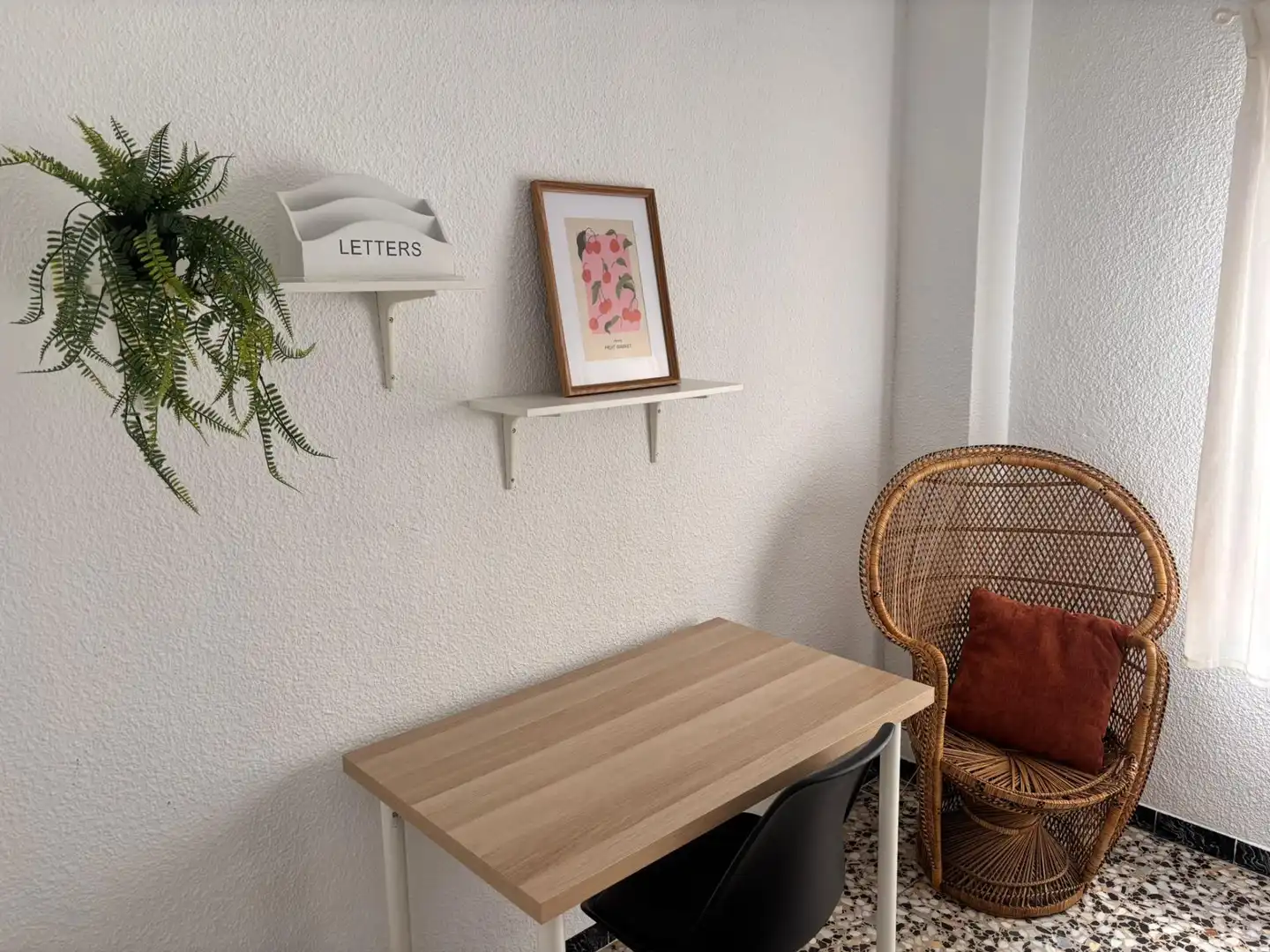 Balcony of Flat for share in Elche / Elx  with Heating, Terrace and Furnished