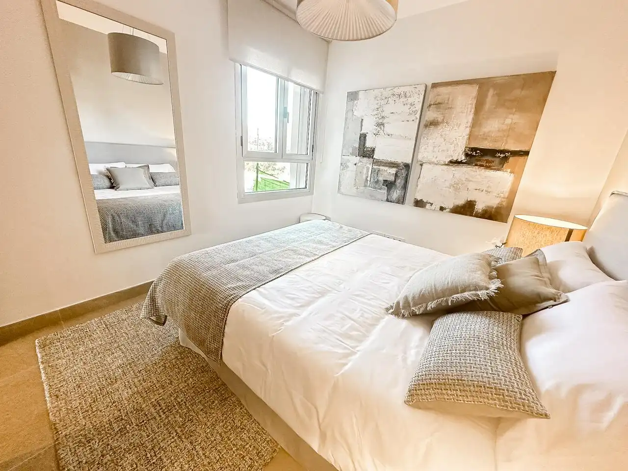 Dormitori de Apartament en venda en Estepona amb Aire condicionat, Calefacció i Terrassa