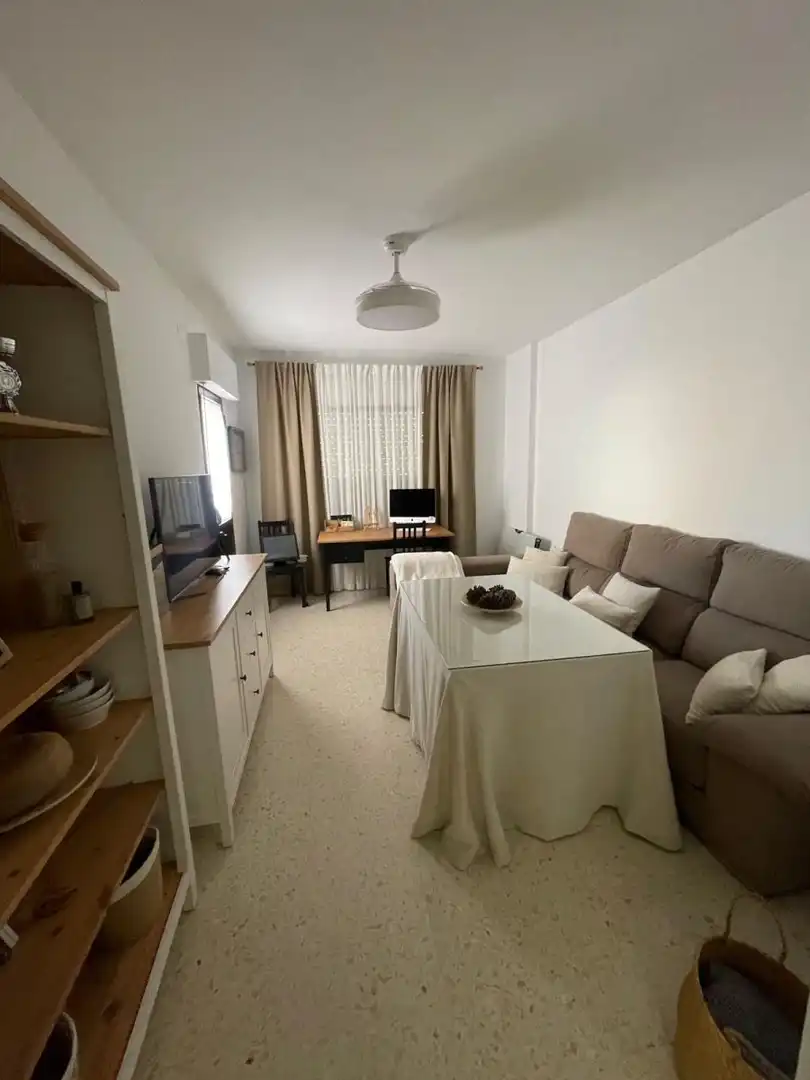 Sala d'estar de Apartament de lloguer en La Antilla amb Terrassa i Moblat