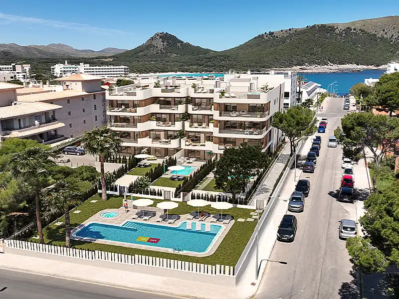 Apartament amb terrassa en venda a Cala Ratjada