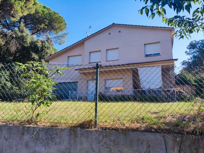 Exterior view of House or chalet for sale in Sant Pere de Vilamajor  with Heating, Private garden and Oven