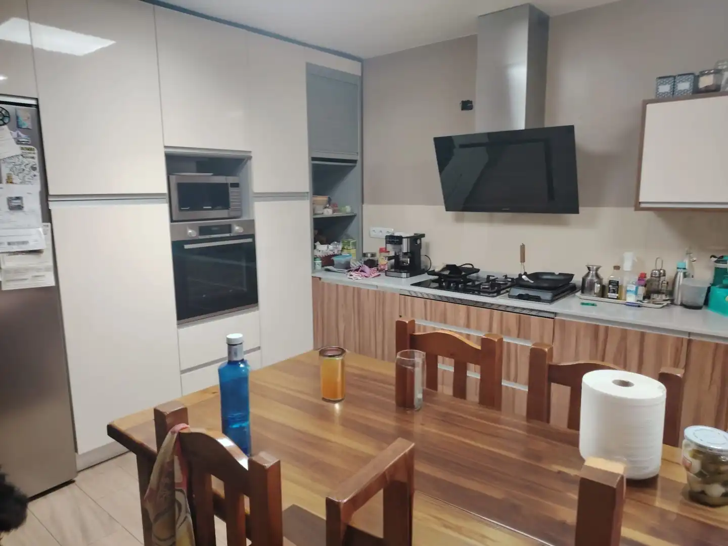 Kitchen of Houses for sale in Zaragoza  with Heating, Storage room and Swimming Pool