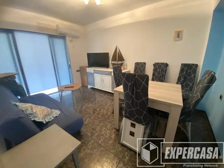 Living room of Apartments for sale in Sueca  with Air Conditioner, Terrace and Furnished
