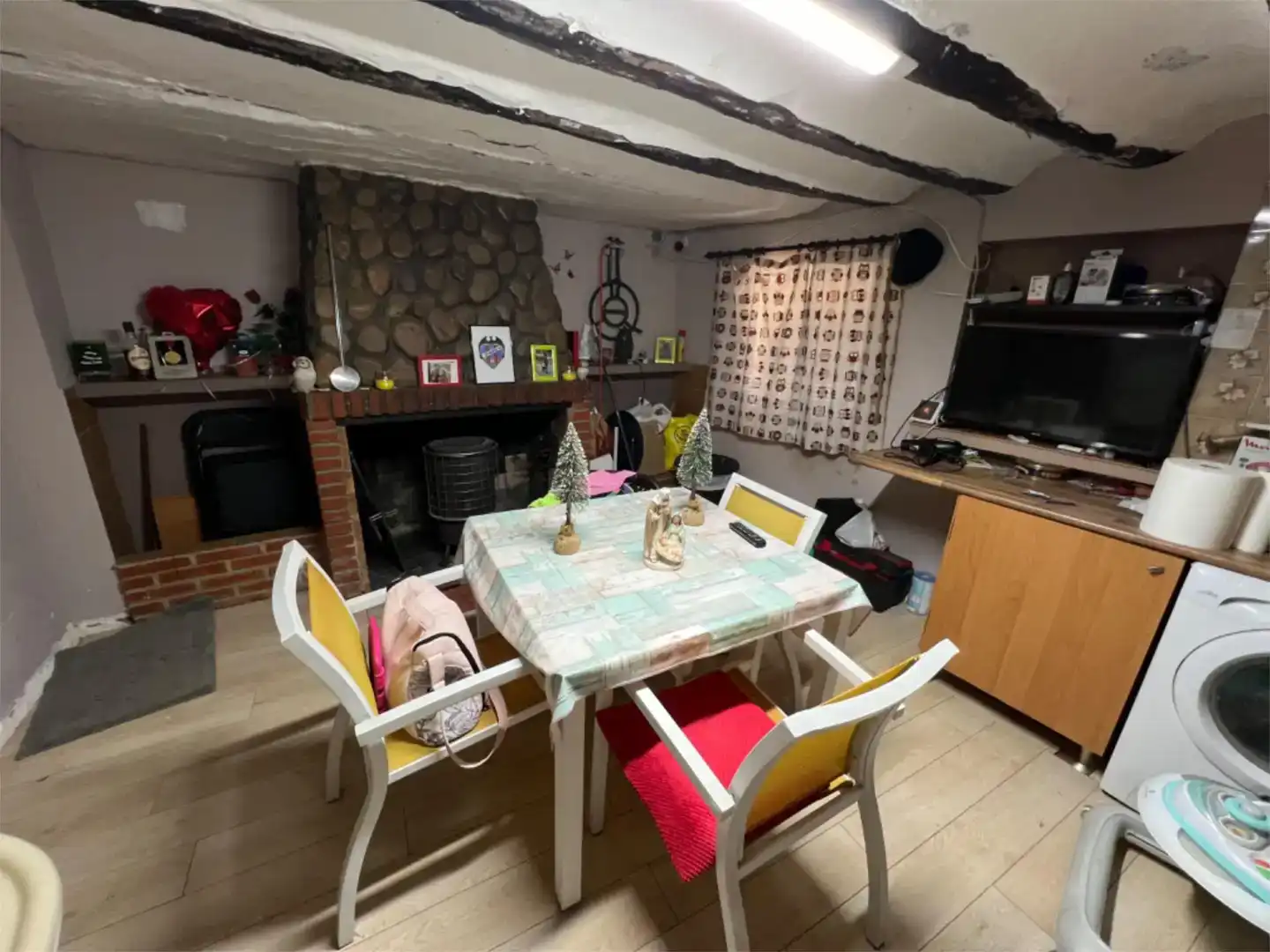 Comedor de Casa adosada en venta en Narboneta con Jardín privado, Parquet y Amueblado