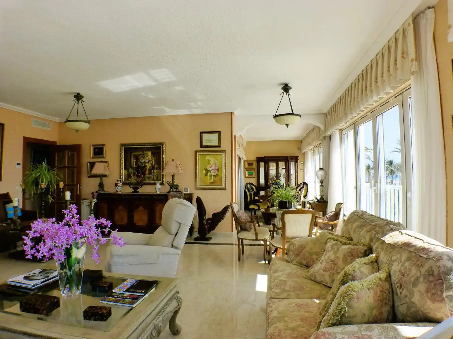 Sala d'estar de Apartament en venda en Alicante / Alacant amb Terrassa i Piscina