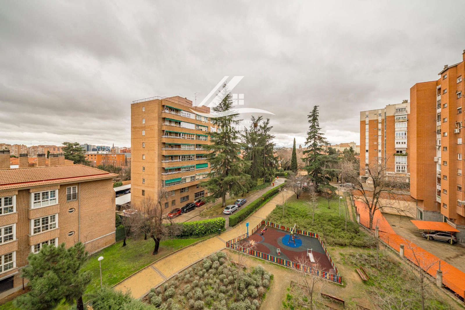 Exterior view of Flat for sale in  Madrid Capital  with Air Conditioner, Heating and Terrace