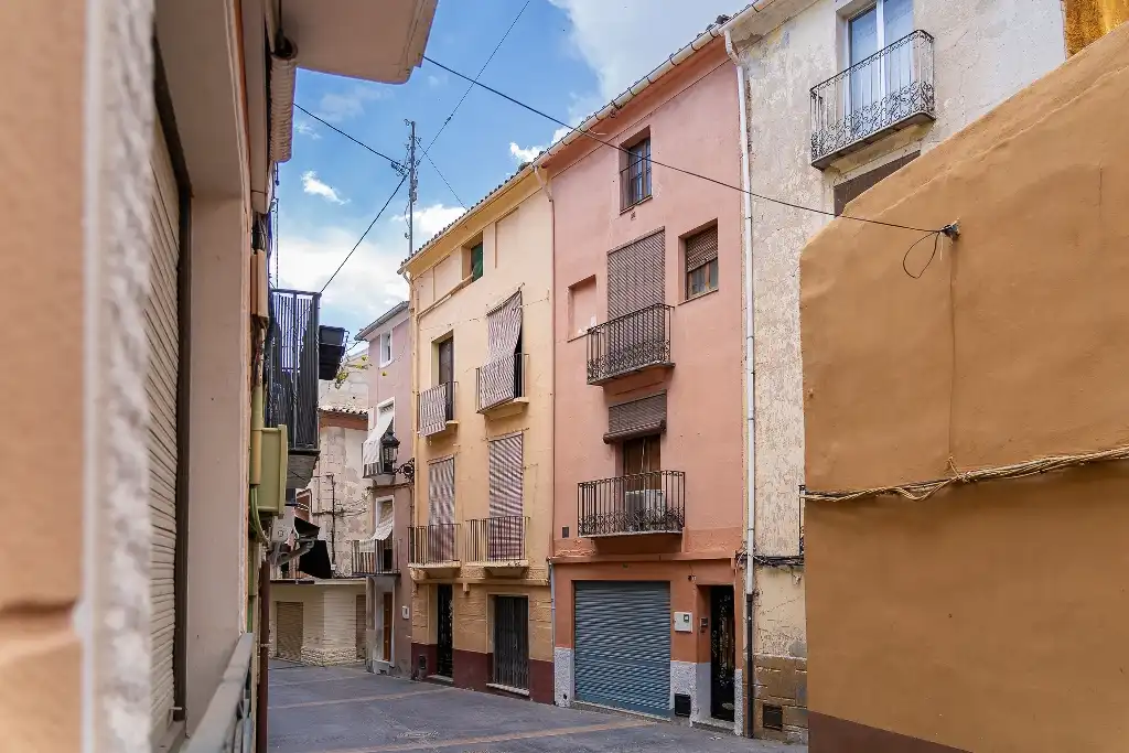 Vista exterior de Casa o chalet en venta en Ibi con Amueblado