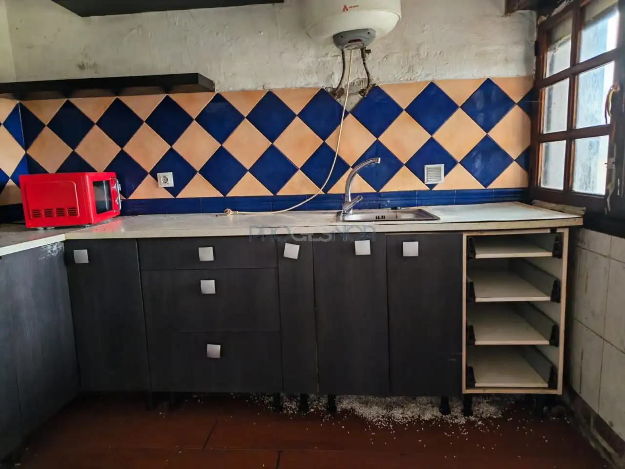 Cuina de Casa o xalet en venda en Vegas del Condado amb Calefacció, Jardí privat i Traster