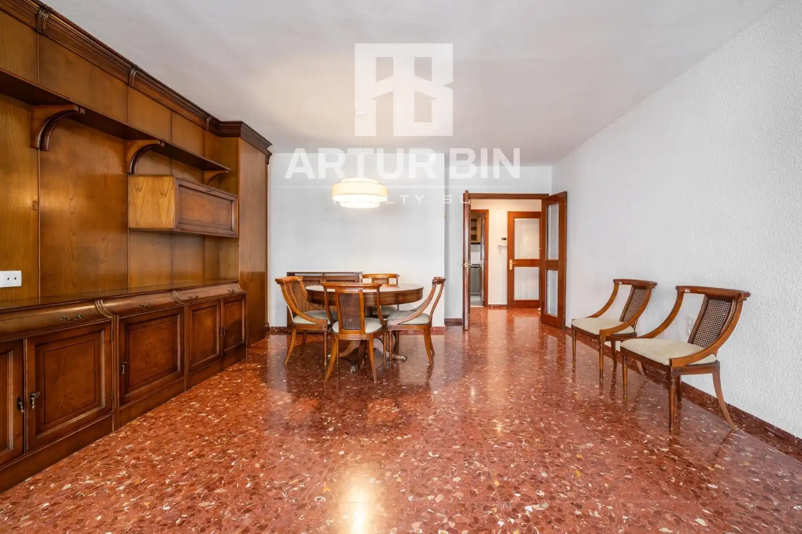 Menjador de Apartament de lloguer en Valencia amb Aire condicionat