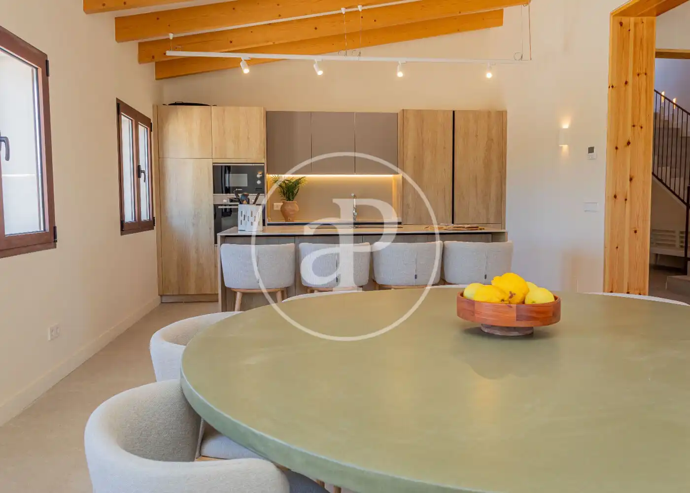Kitchen of Houses for rent in Campos  with Air Conditioner, Heating and Private garden