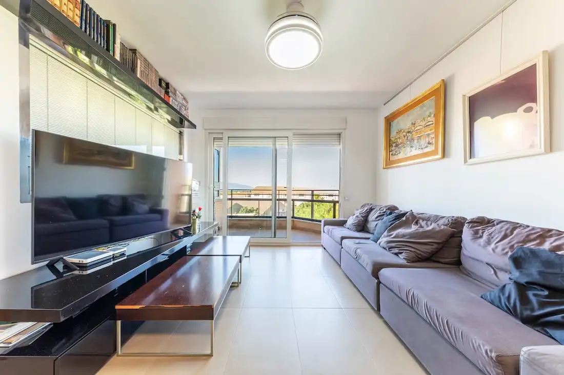 Sala de estar de Dúplex en venta en Murcia con Aire acondicionado, Calefacción y Terraza