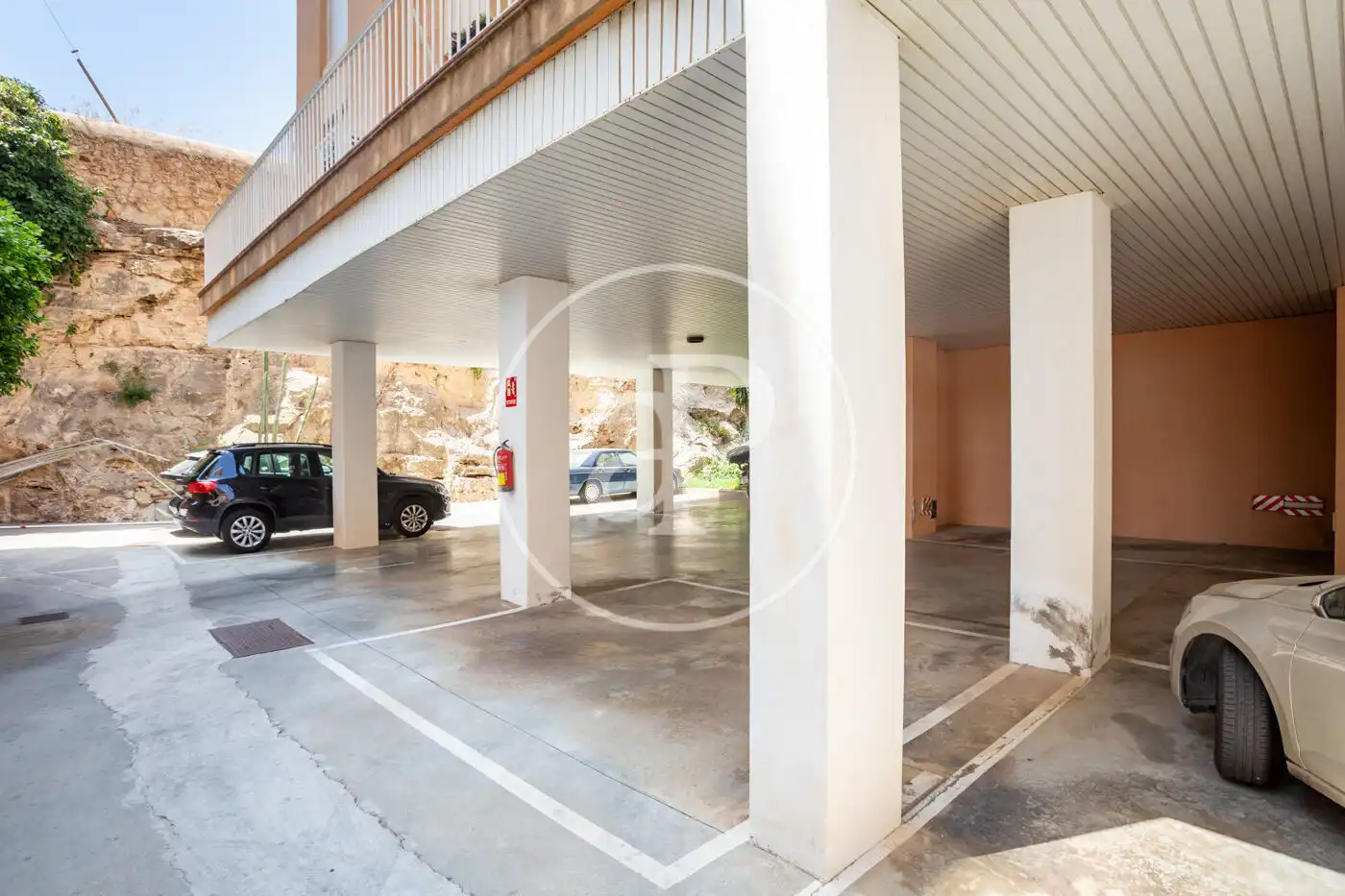 Parking of Flat for sale in  Palma de Mallorca  with Air Conditioner, Heating and Private garden