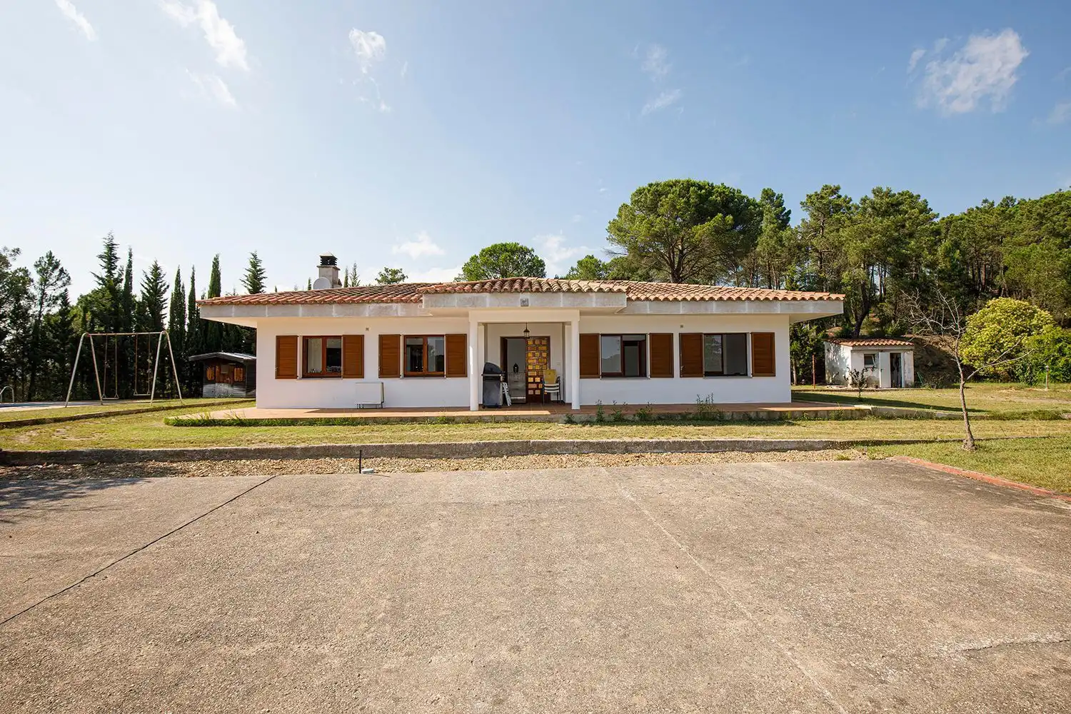 Vista exterior de Casa o chalet en venta en Llambilles con Calefacción, Jardín privado y Terraza