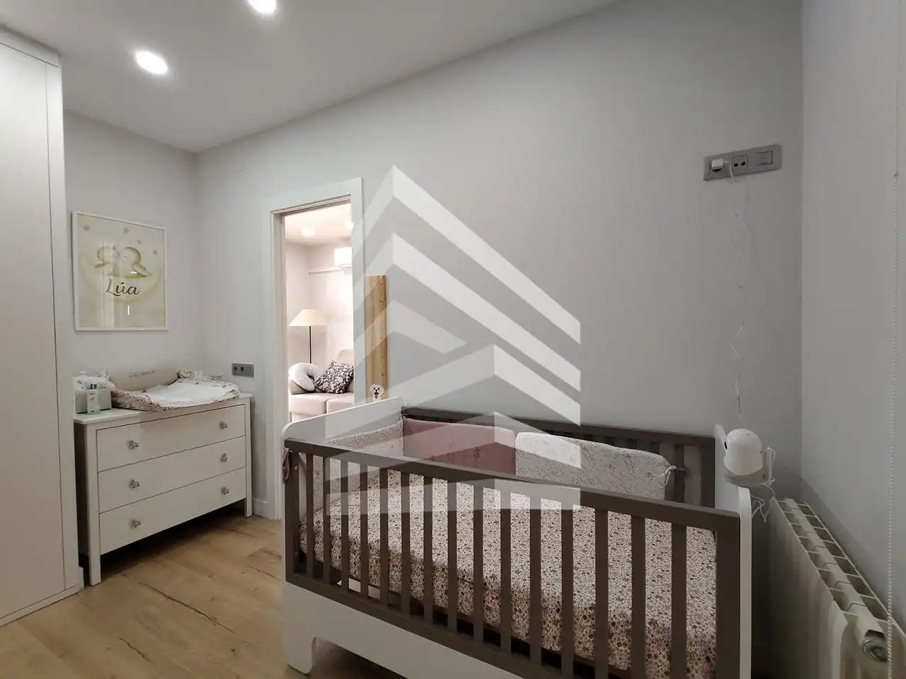 Schlafzimmer von Wohnung zum Verkauf in Barcelona mit Heizung, Parkett und Möbliert