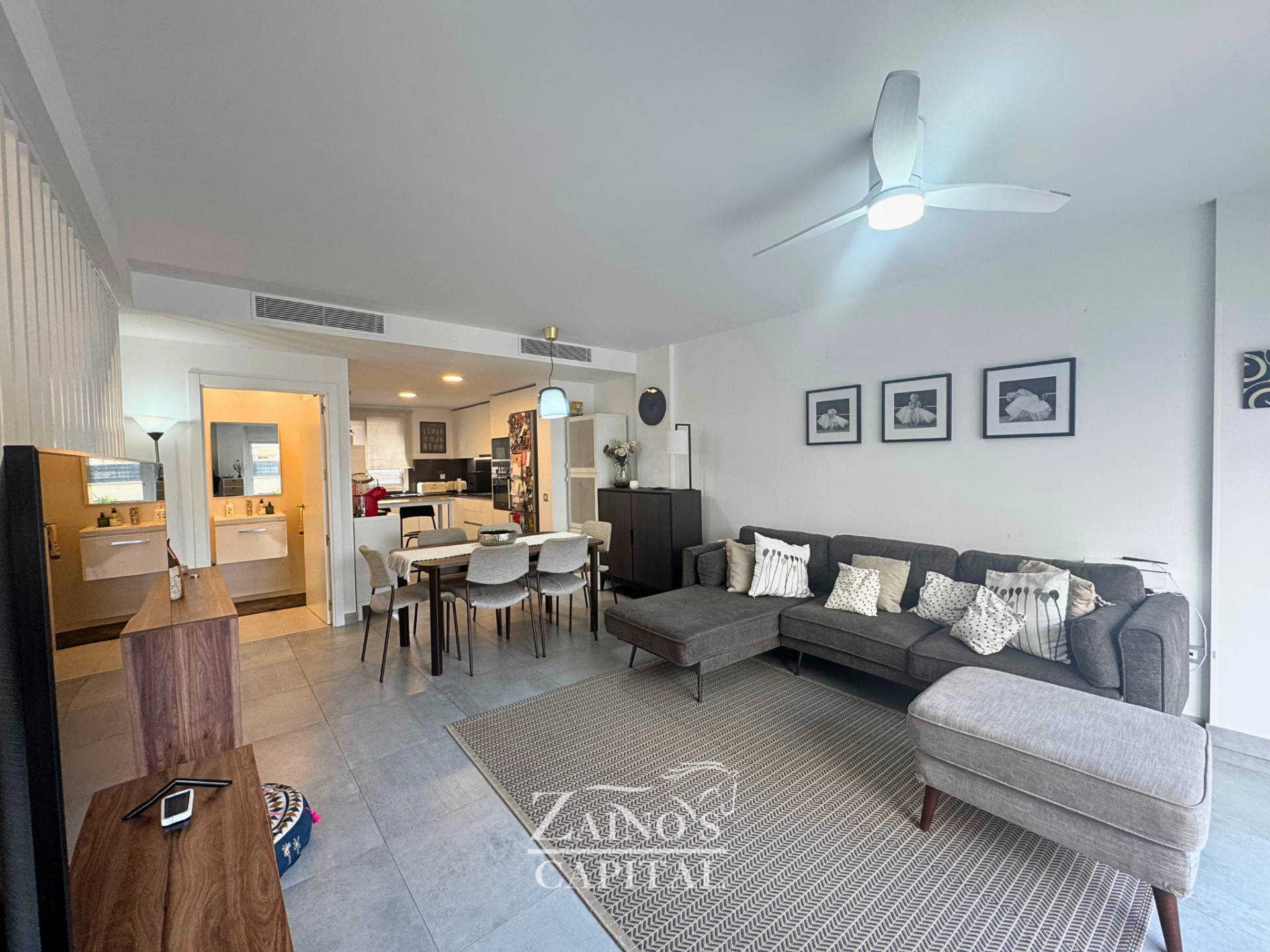 Sala d'estar de Dúplex en venda en  Palma de Mallorca amb Aire condicionat, Calefacció i Terrassa