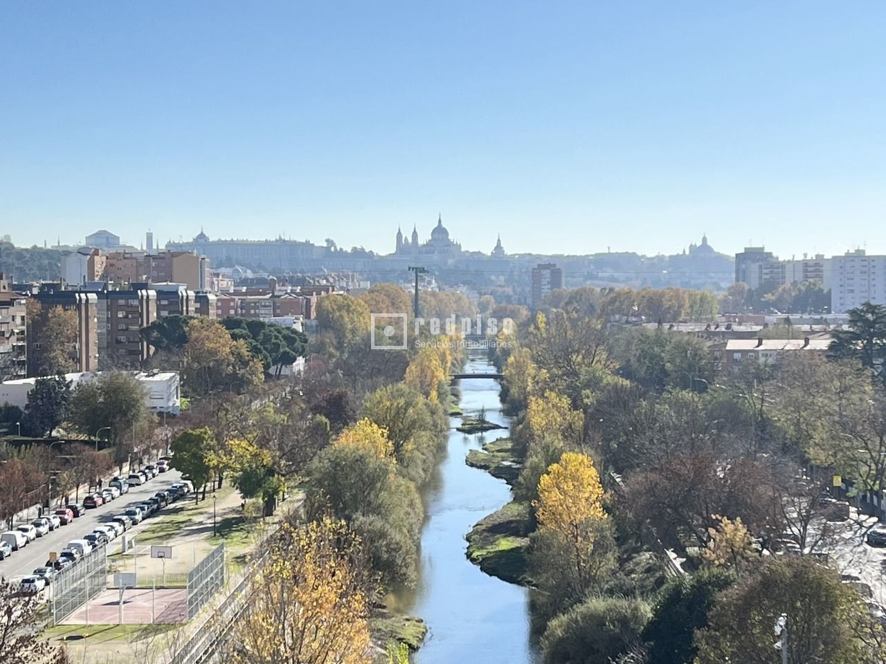 Exterior view of Flat for sale in  Madrid Capital  with Heating, Parquet flooring and Terrace