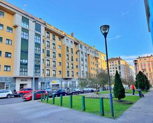 Exterior view of Apartment for sale in Lugo Capital  with Heating, Parquet flooring and Furnished