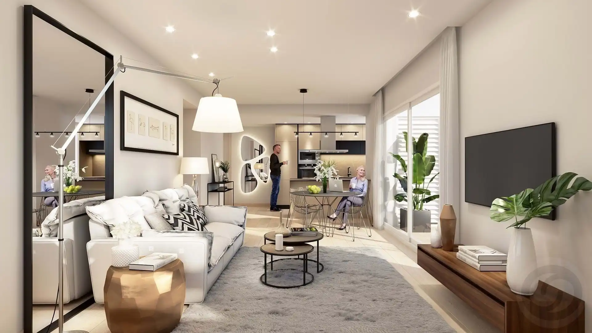 Living room of Buildings for sale in Algorfa