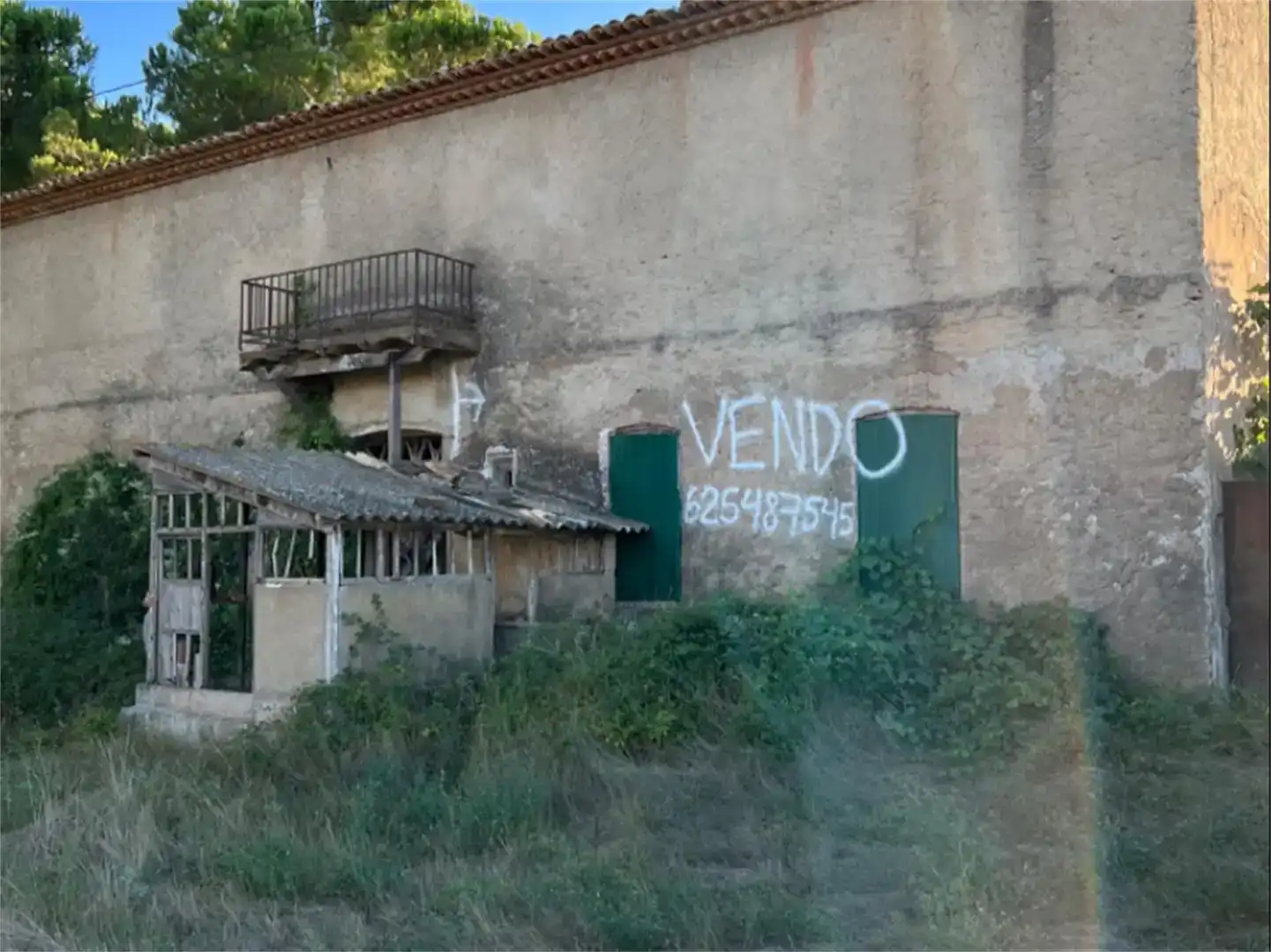 Vista exterior de Finca rústica en venta en Barracas