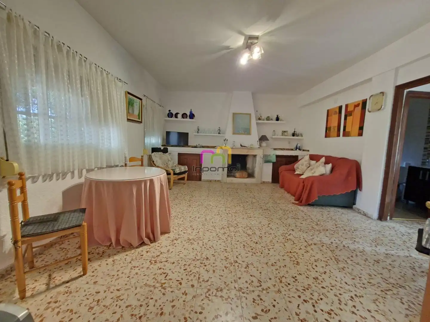 Living room of Houses for sale in Badajoz  with Terrace