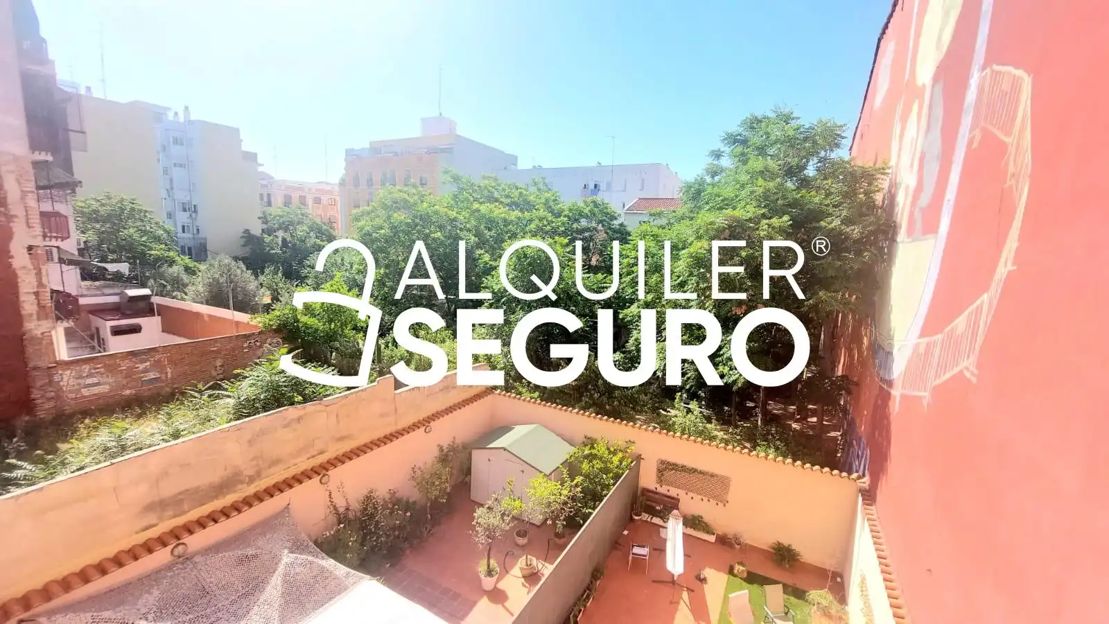 Außenansicht von Wohnung zur Miete in Madrid mit Klimaanlage und Möbliert