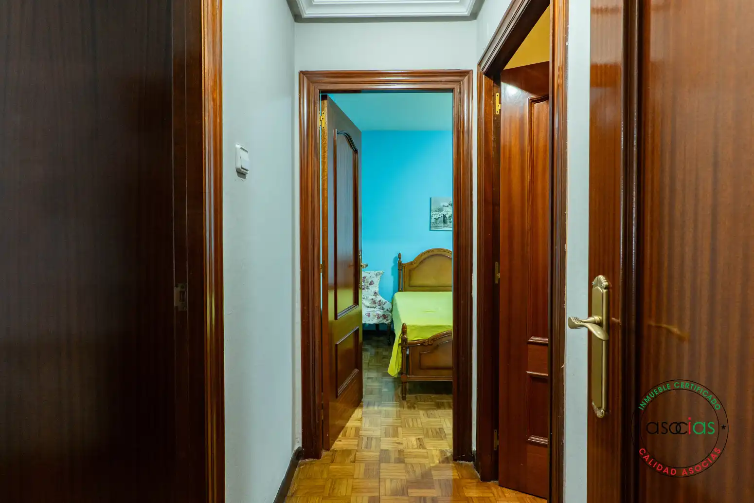 Bedroom of Flat for sale in Gijón   with Heating and Terrace